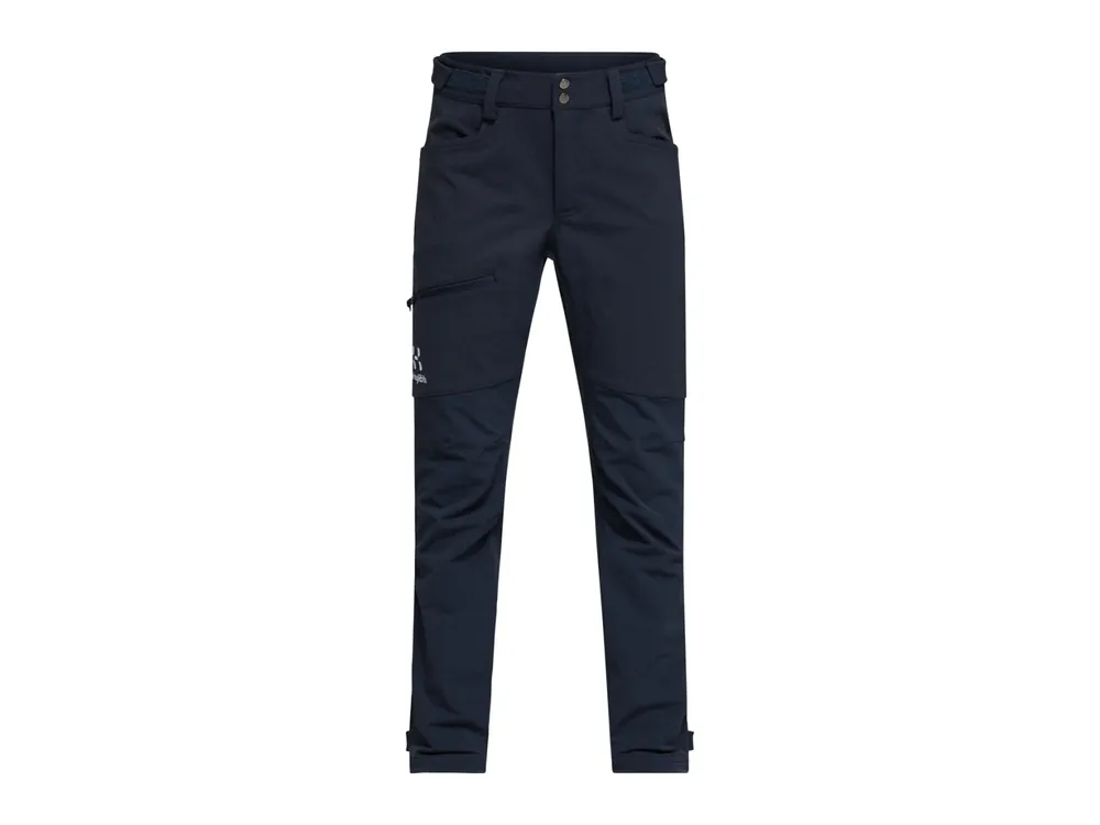 Haglöfs Rugged Pant Junior, Tarn Blue - dětské softshellové kalhoty Akce