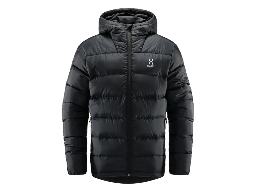 Koupit Online Haglöfs Bield Down Hood Men, True Black - pánská péřová bunda