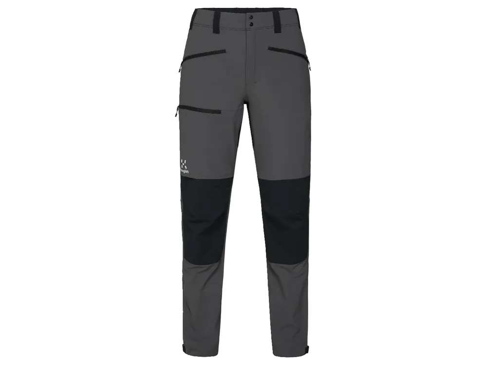Bezpečná Platba Haglöfs Mid Standard Pant Women, Magnetite/True Black - dámské softshell kalhoty