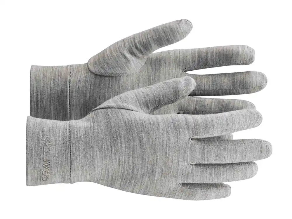Novinka Craft Essence Wool Light Glove, Grey - merino rukavice