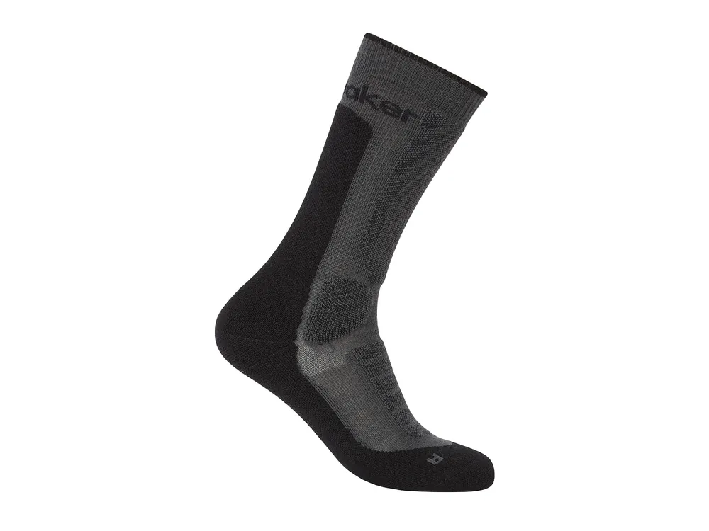 Výprodej Icebreaker Wmns Merino Hike+ Heavy Crew Socks, Obsidian/black