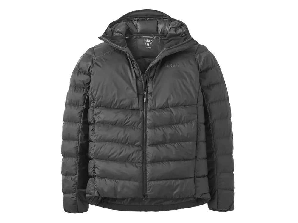 Speciální Cena Rab Cirrus Ultra Hoody Jacket, Black - pánská zimní bunda