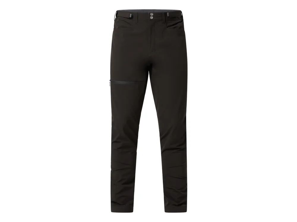 Haglöfs Front Flex Pant Men, True Black - strečové turistické kalhoty Vysoce Kvalitní