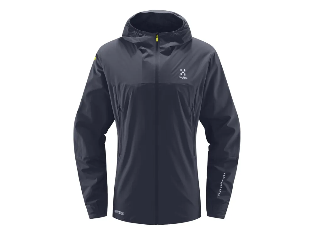 Expresní Doručení Haglöfs L.I.M Alpha Hood Men, Tarn Blue - pánská bunda