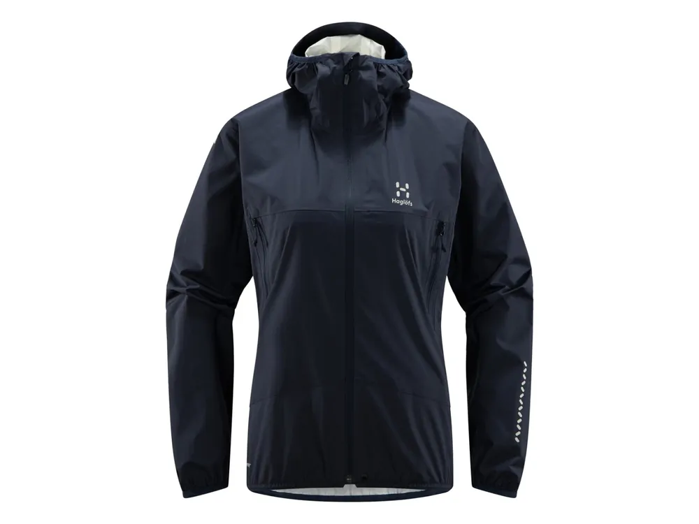 Originální Haglöfs L.I.M Proof Jacket Women, Tarn Blue - minimalistická nepromok bunda