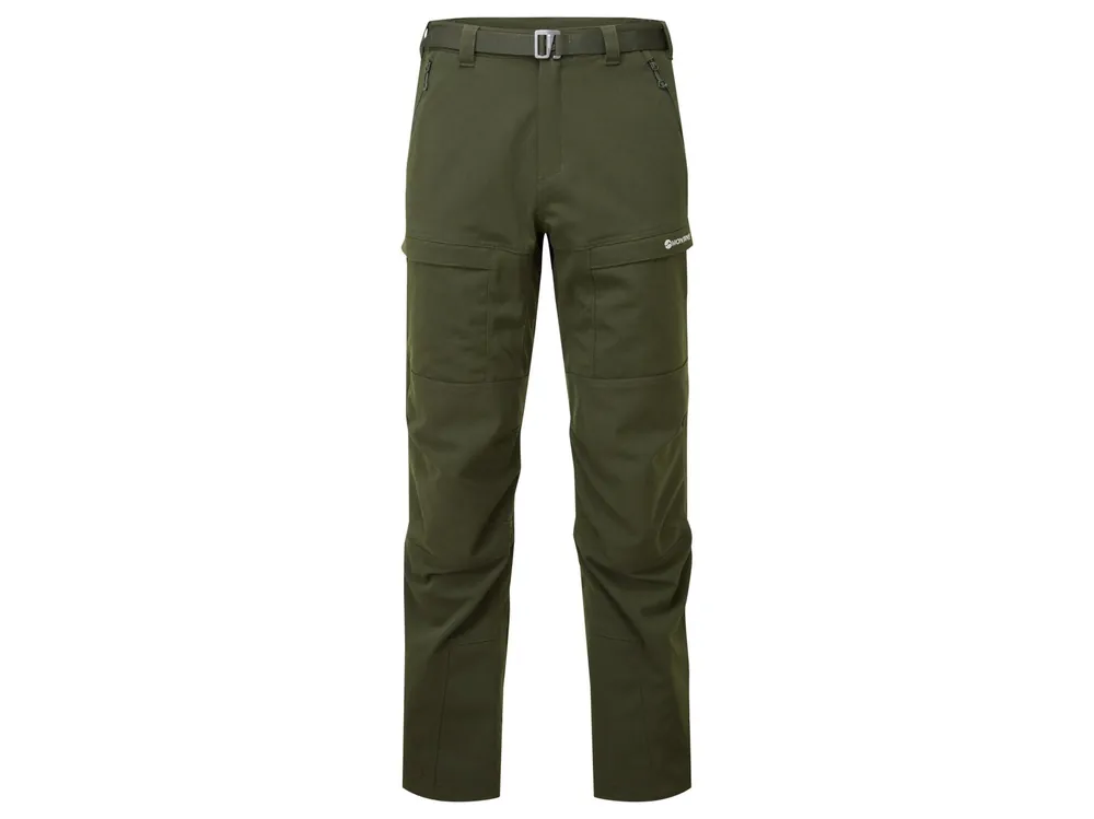 Přímo Od Výrobce Montane Terra XT Pants, Oak Green - pánské odolné technické kalhoty (regular)