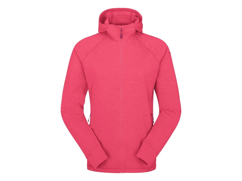 Objednat Nyní Rab Womens Nexus Hoody, watermelon - dámská střední vrstva
