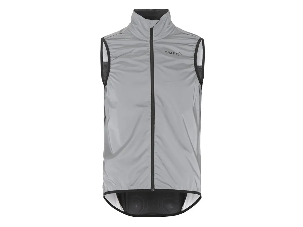 Cenový Hit Craft Adv Essence Lumen Wind Vest M, silver reflective black