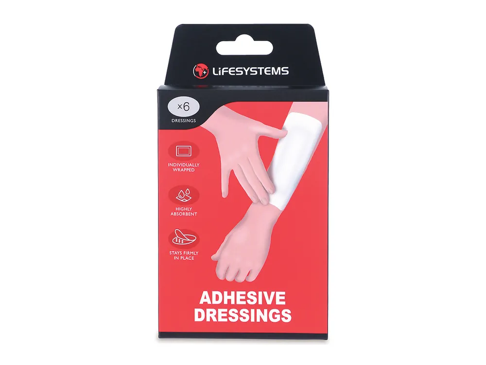 Lifesystems Adhes Wound Dressing 15 x 9 cm - 6 ks náplastí Cenový Hit