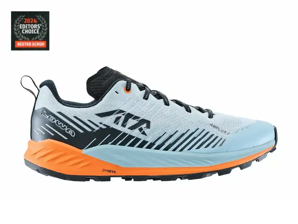 Výhodná Nabídka Lowa Amplux 2, misty blue/orange - trailové běžecké boty