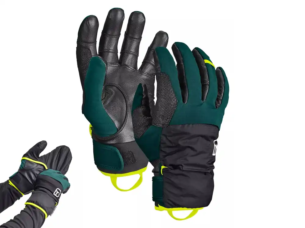 Cenová Bomba Ortovox Tour Pro Cover Glove Men‘s, Dark Pacific - univerzální rukavice