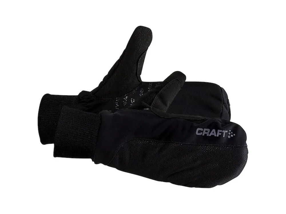 Craft Core Insulate Mitten, Black - vysoce zateplené palčáky Cenově Výhodný