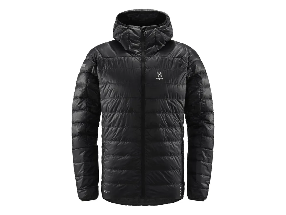 Haglöfs L.I.M Down Hood Men, True Black - pánská péřová bunda Originální