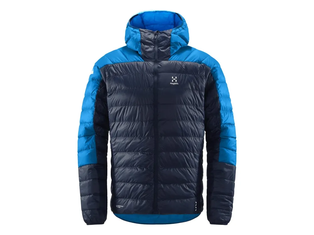 Odeslání Ihned Haglöfs L.I.M Down Hood Men, Tarn blue/Nordic blue - pánská péřová bunda