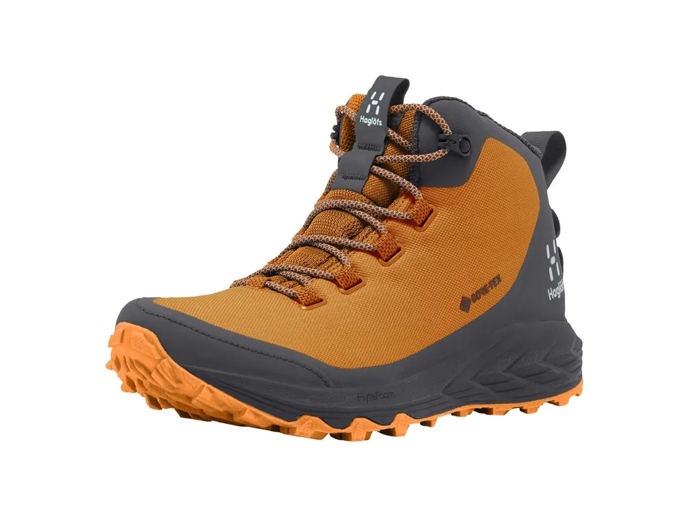 Ověřený Haglöfs L.I.M FH GTX Mid Women, Golden brown/Magnetite - dámské boty