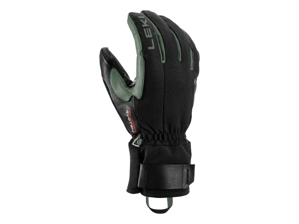 Nejlepší Cena Leki Argus Thermo 3D Glove, black-dusty green - sjezdové rukavice