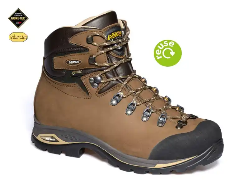 Originální ReUse Asolo Fandango DUO GV MM brown UK7 - pánské nepromokavé boty