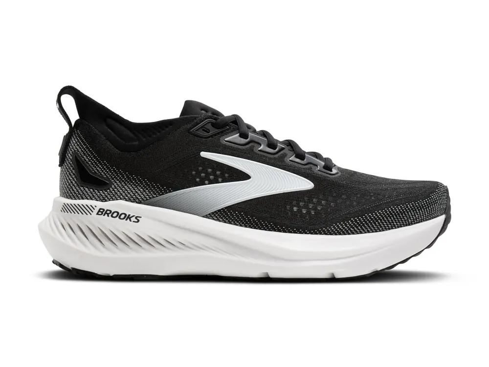Brooks Glycerin GTS 23 Wide M 2E, Black/Grey/White - pánské běžecké boty Expresní Doručení
