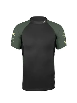 Nová Kolekce Hiko Symbio Top pánské neoprenové triko krátký rukáv shaded olive XXL