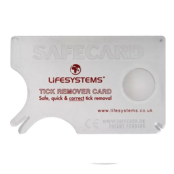 Novinka LIFESYSTEMS karta k odstranění klíšťat
