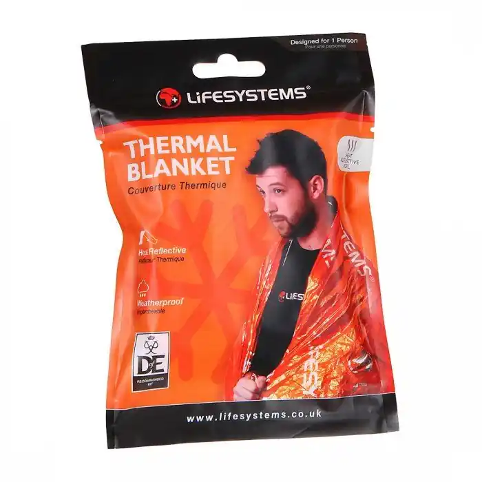 LIFESYSTEMS Thermal Blanket - nouzová termo přikrývka Speciální Cena