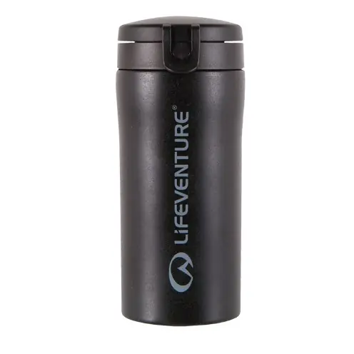 Značkový Lifeventure Flip-Top Thermal Mug termoizolační hrnek black
