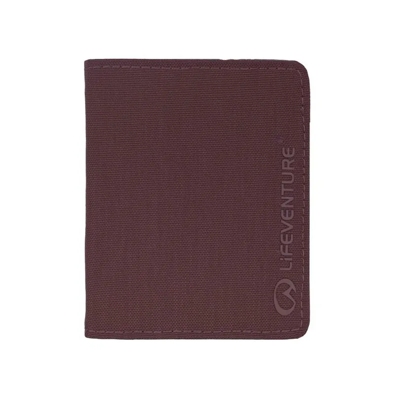 Autentický Lifeventure RFiD Wallet peněženka plum