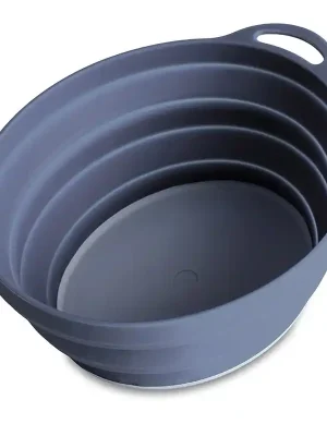 Tovární Cena Lifeventure Silicone Ellipse Flexi Bowl skládací miska Graphite