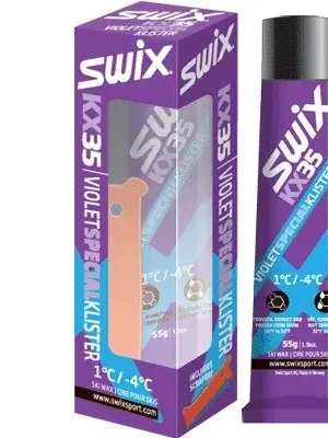 Vysoce Kvalitní SWIX KX35 Special - fialový klistr 55 g
