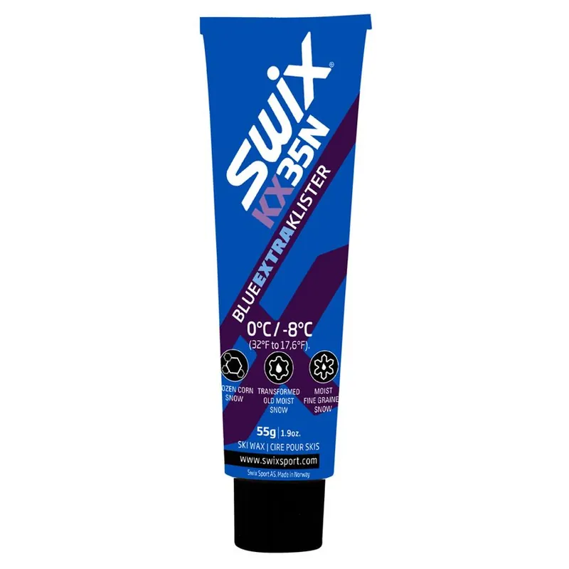 Swix KX35N modrý extra klistr 55 g Vrácení Zdarma
