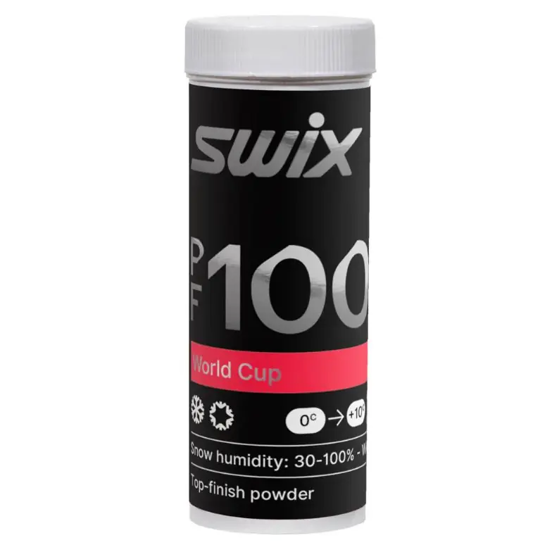 Swix PF100 WC Powder Fine Wet skluzný vosk 20 g Akční Cena