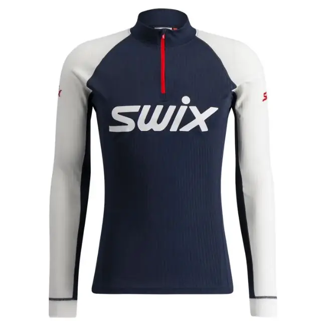 Swix RaceX Classic Half Zip pánské funkční triko Dark Navy S Rychlé Dodání