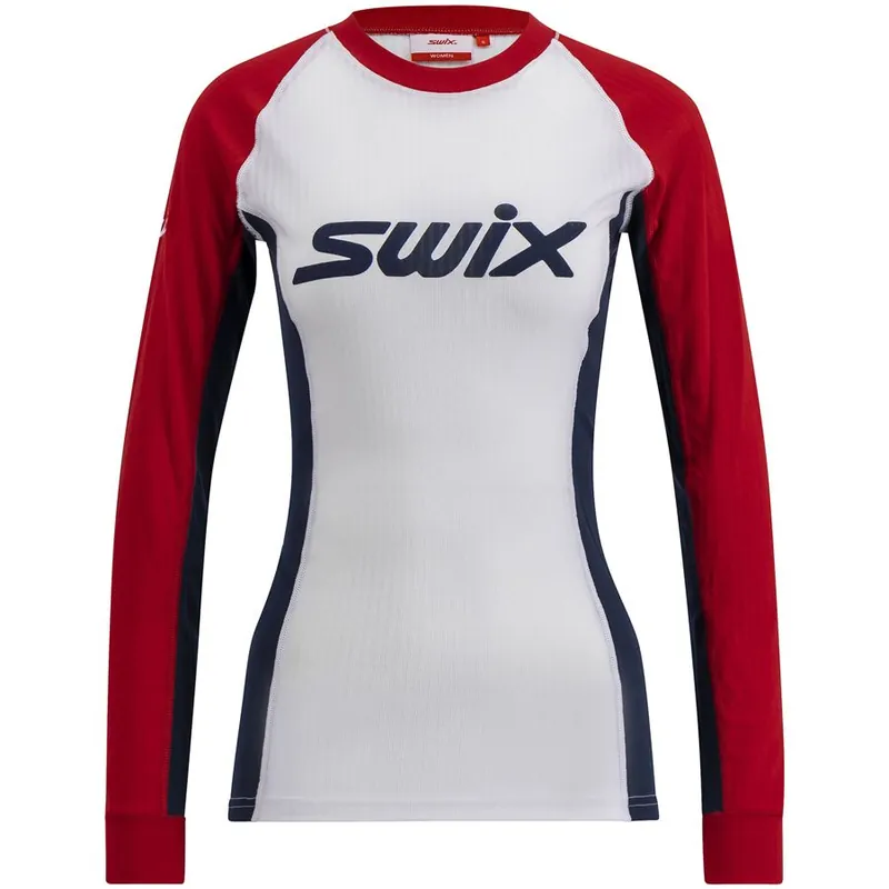 Sleva Swix RaceX dámské funkční triko red/bright white M