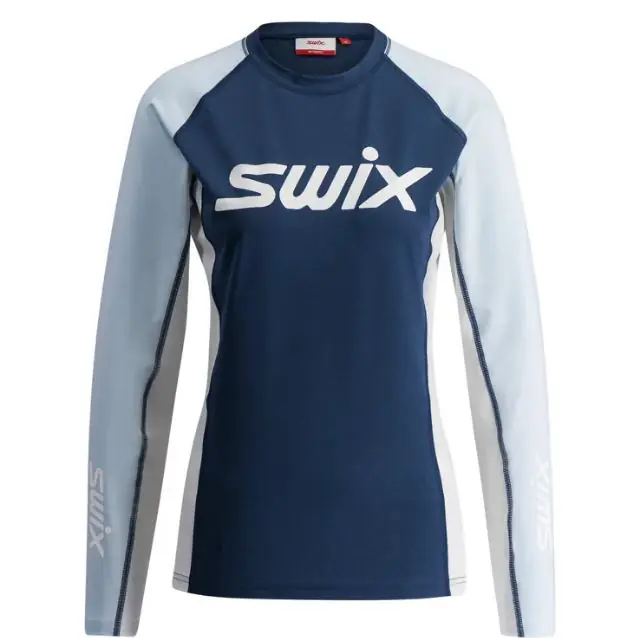 Swix RaceX Dry Long Sleeve dámské funkční triko Lake blue L Bezpečná Platba