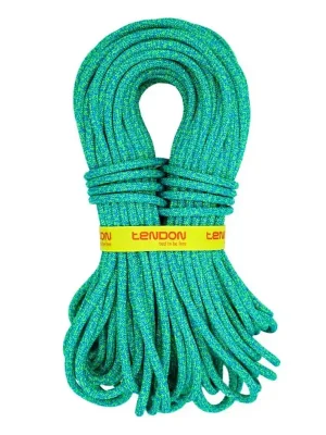 Časově Omezené Tendon Anniversal 9,5 mm dynamické lano zelená/modrá 60m