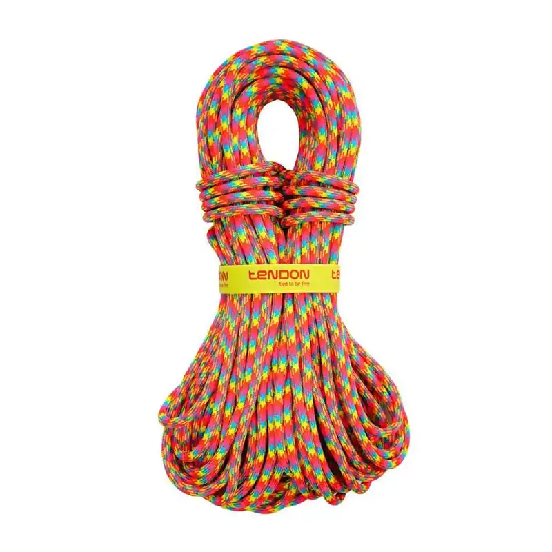 Poslední Šance Tendon Master 9,7 mm dynamické lano neon 70m