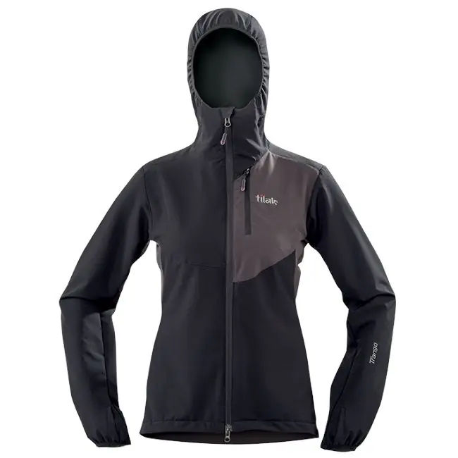 Tilak Trango dámská bunda s kapucí Caviar black/Carbon L Cenová Bomba