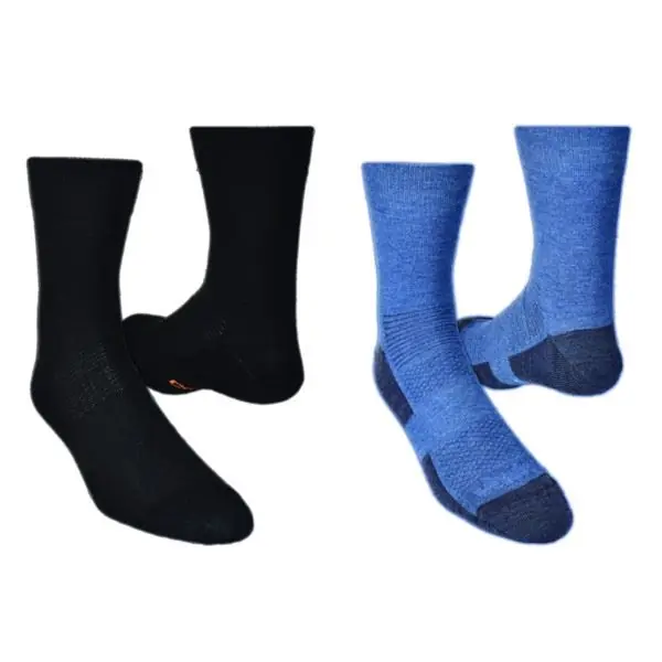 Vavrys Light Trek CoolMax 2-pack ponožky modrá+černá 40-42 Nakupujte Hned