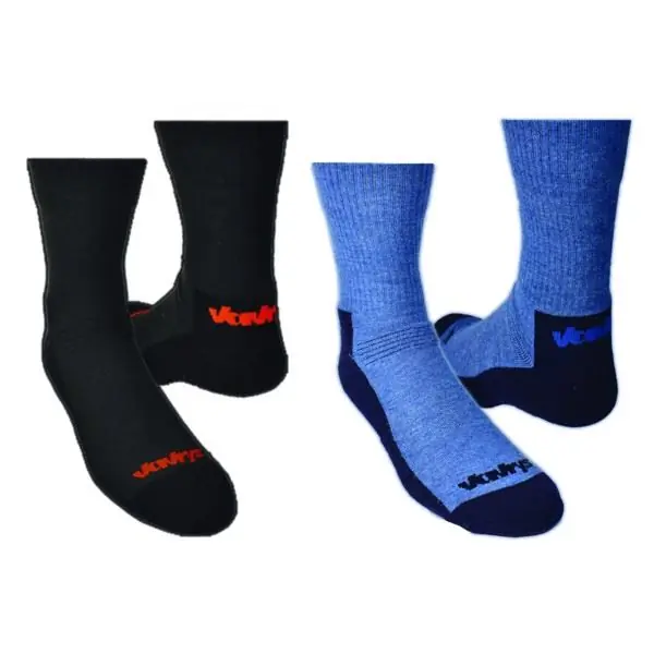 Koupit Online Vavrys Trek CoolMax 2-pack ponožky modrá+černá 37-39
