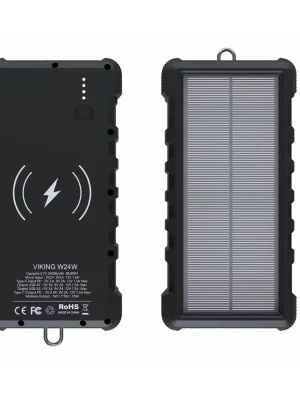 Sleva Viking W24W 24000mAh solární powerbanka