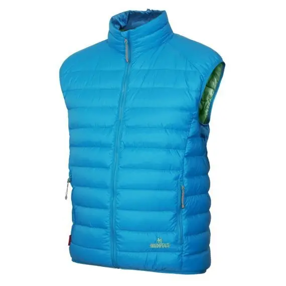 Nakupujte Hned WARMPEACE DRAKE pánská vesta winter blue/mint S