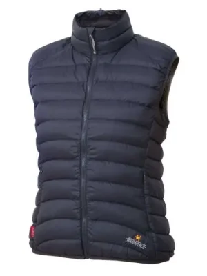 Kup Teď Warmpeace Swan Lady dámská péřová vesta raven black M