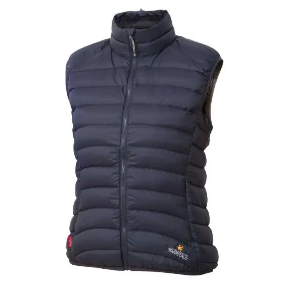 Kup Teď Warmpeace Swan Lady dámská péřová vesta raven black M