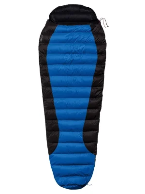 Warmpeace Viking 300 180 cm péřový spací pytel blue/grey/black Levý zip Cenová Bomba