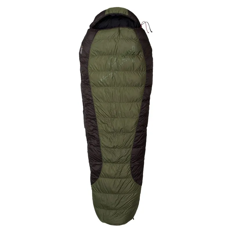 Warmpeace Viking 600 170cm péřový spací pytel oliva/grey/black Levý zip Výhodná Nabídka
