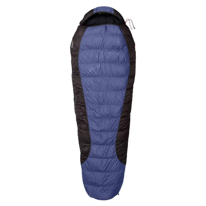 Warmpeace Viking 600 195 cm péřový spací pytel blue/grey/black Pravý zip Hit Sezóny