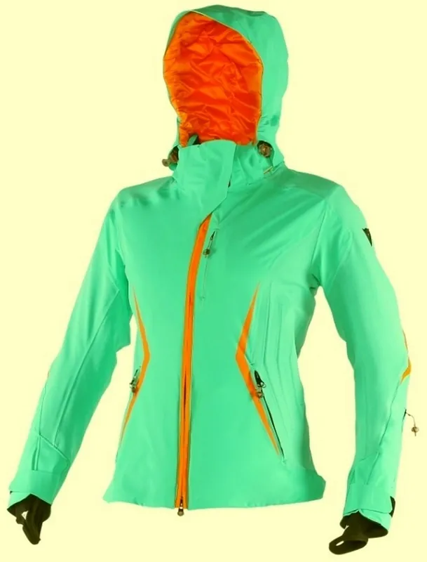 Dainese Aede D-Dry Jkt Lady water green/autumn glory (S73) Aktuální