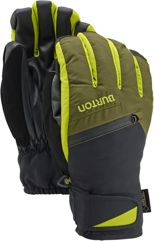 Nízká Cena Snowboardové rukavice Burton Gore Underglove black/lime
