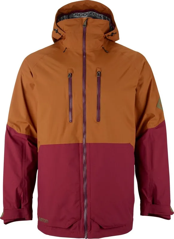 Rychlé Dodání Snowboardová bunda Burton Warren crimson/true penny