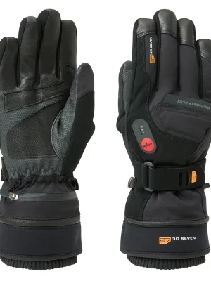 Vyhřívané lyžařské rukavice 37 Heated Gloves black Akční Nabídka